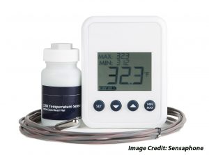 temperature sensor display