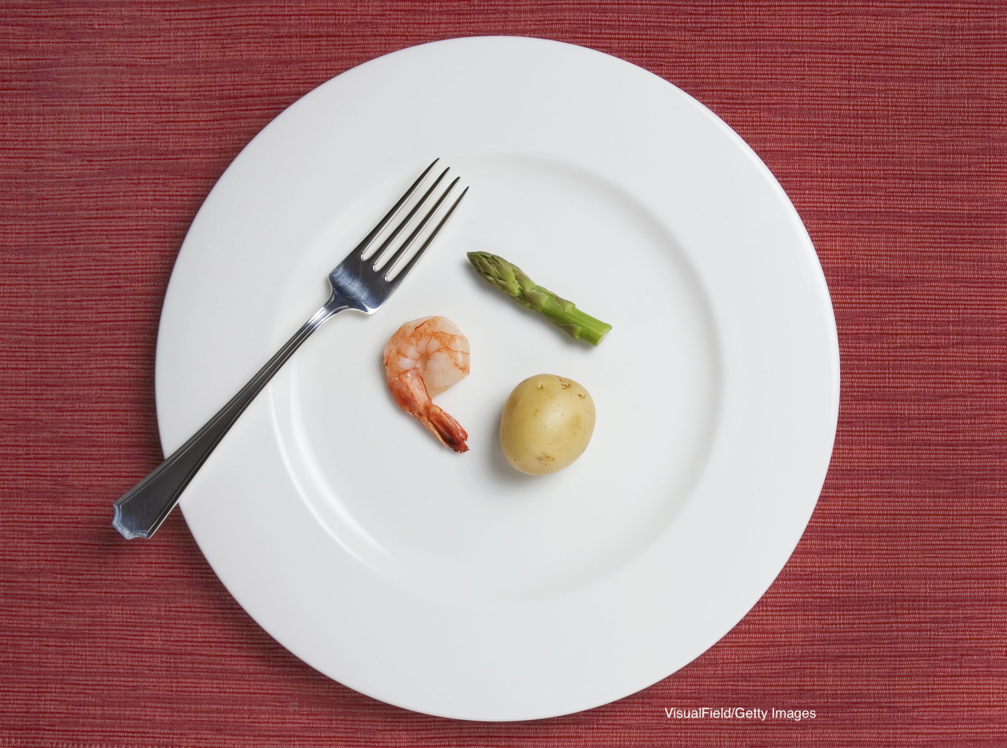 small-amount-of-food-on-white-plate-stock-image-image-of-meal-tomato